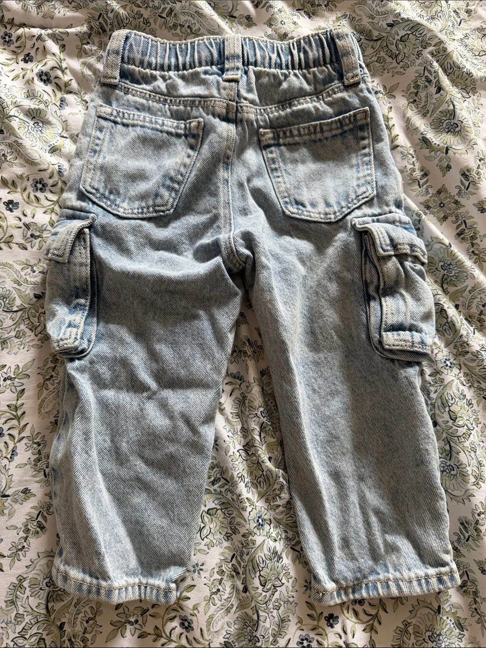 Old Navy Light Wash Cargo Jeans for Kids